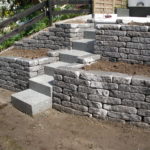 Granit-Trockenmauersteine